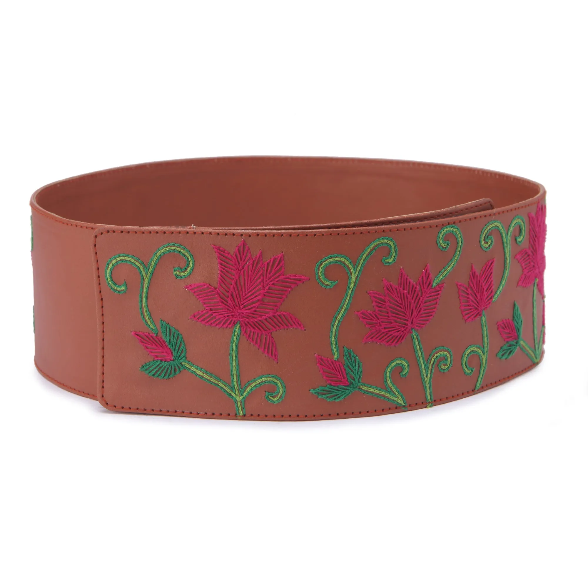 Pichwai hand embroidered waist belt