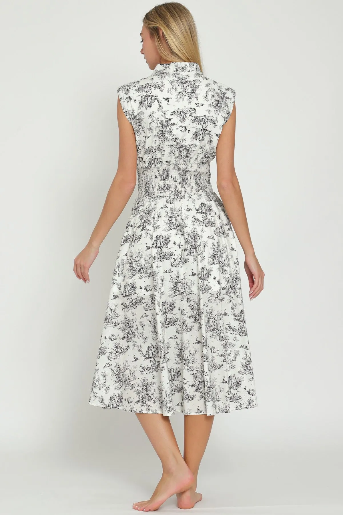 Sadie Floral Midi Dress