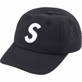 Seersucker S Logo 6-Panel (Black)