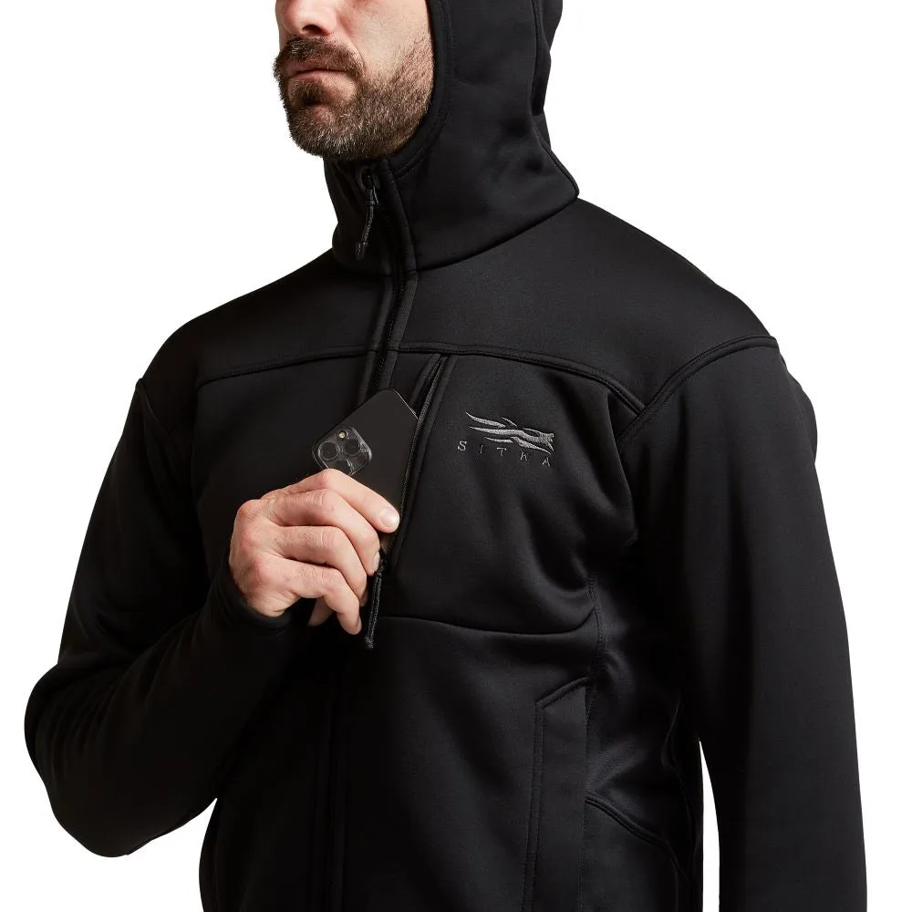 'Sitka' Men's Traverse Hoody - Sitka Black