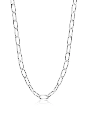 Sterling Silver Paperclip Chain