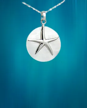 Sterling Silver Starfish Necklace