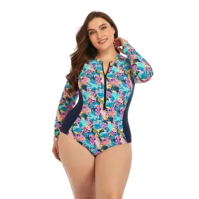 Swimwear One Piece Plus Size Swimsuit