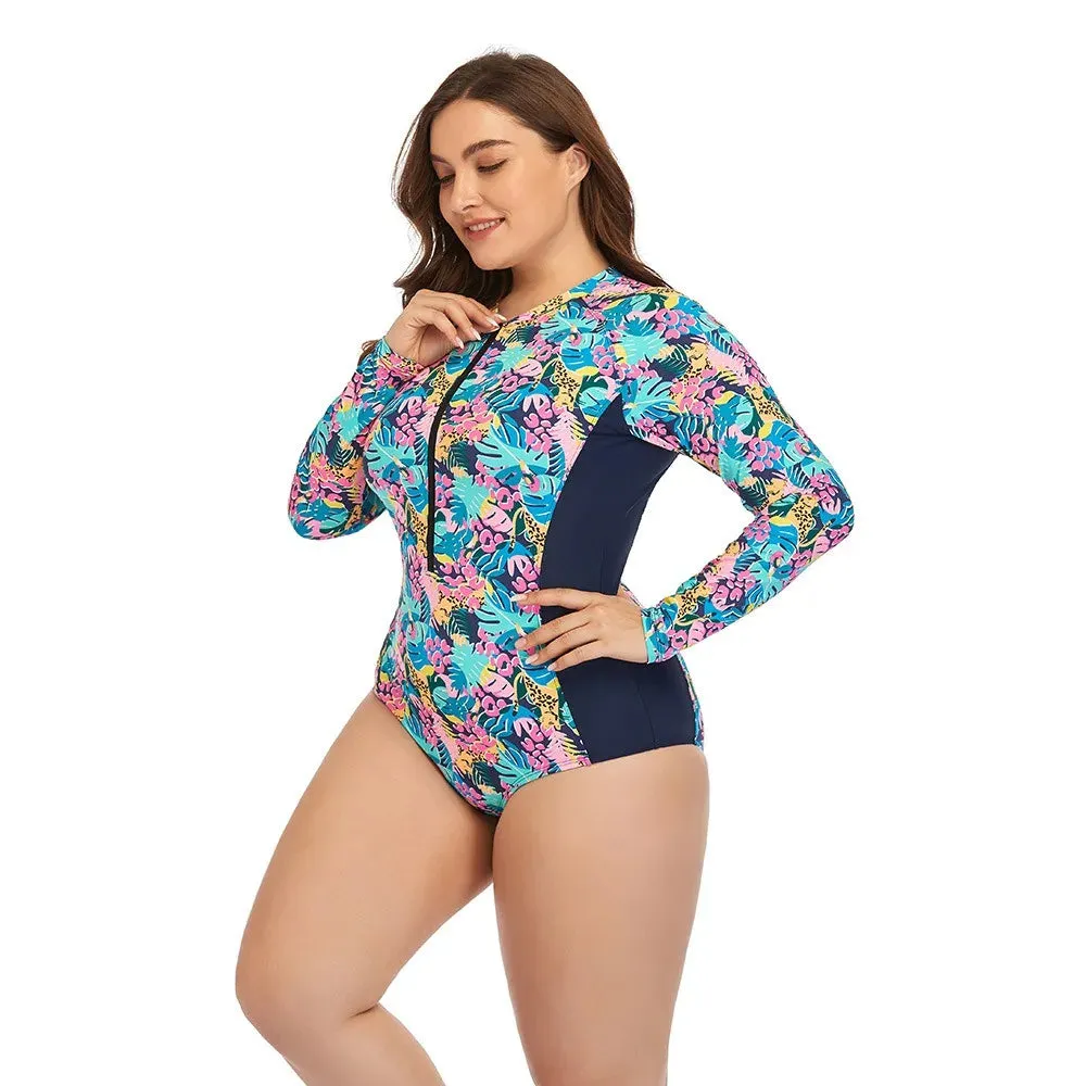 Swimwear One Piece Plus Size Swimsuit