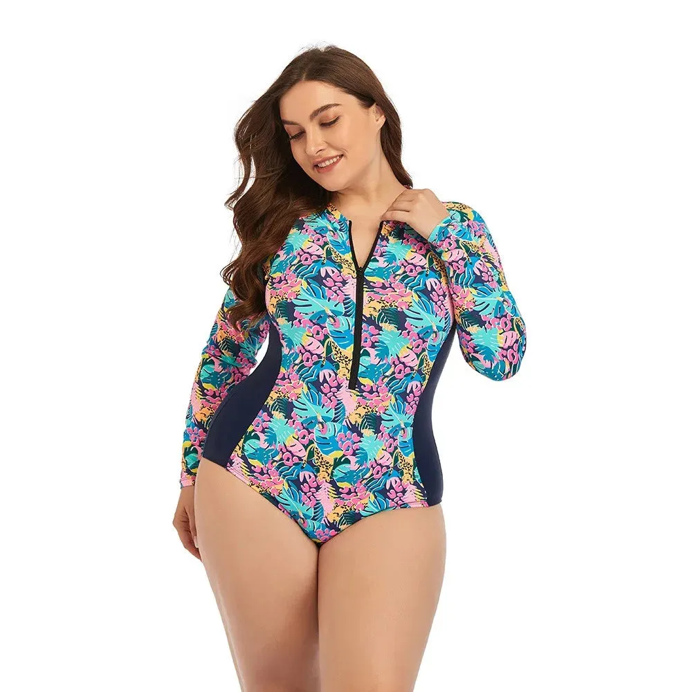 Swimwear One Piece Plus Size Swimsuit