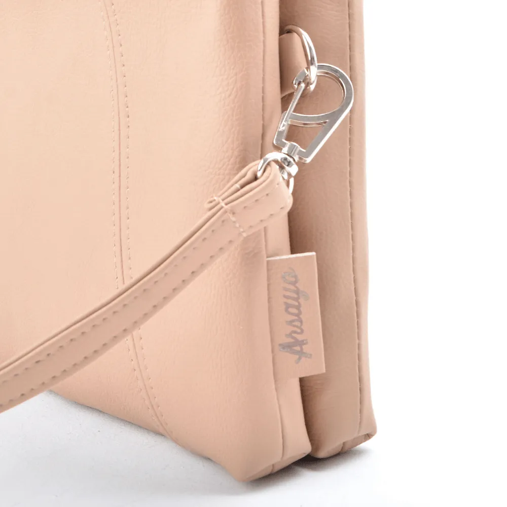 The Mela Vegan Apple Leather Crossbody | Multiple Colours