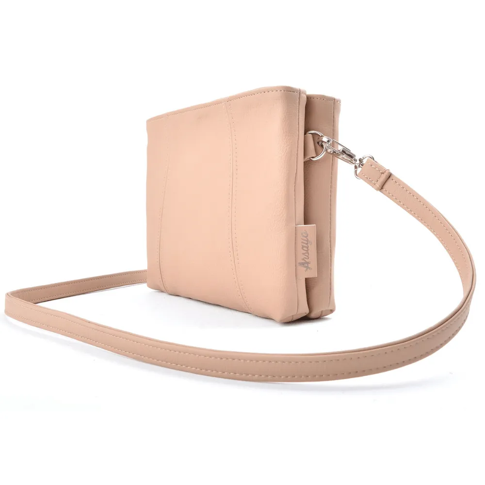 The Mela Vegan Apple Leather Crossbody | Multiple Colours