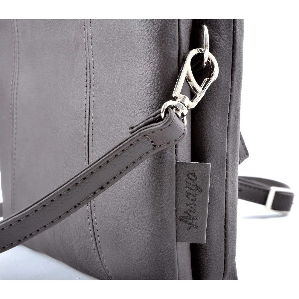 The Mela Vegan Apple Leather Crossbody | Multiple Colours