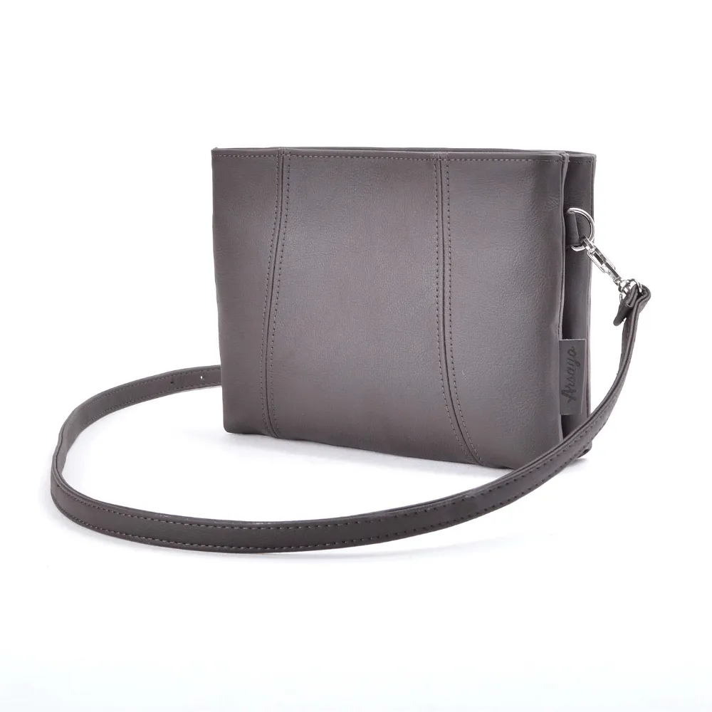 The Mela Vegan Apple Leather Crossbody | Multiple Colours