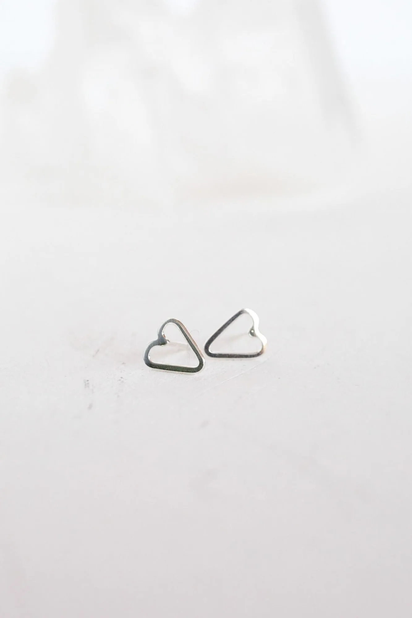 Tiny Heart Studs