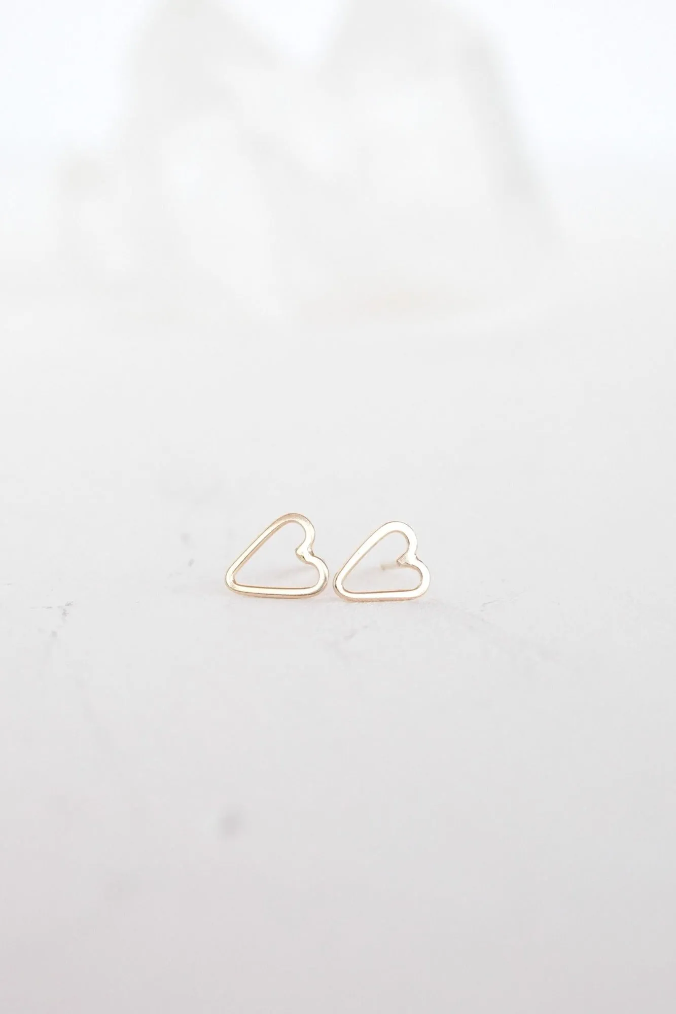 Tiny Heart Studs