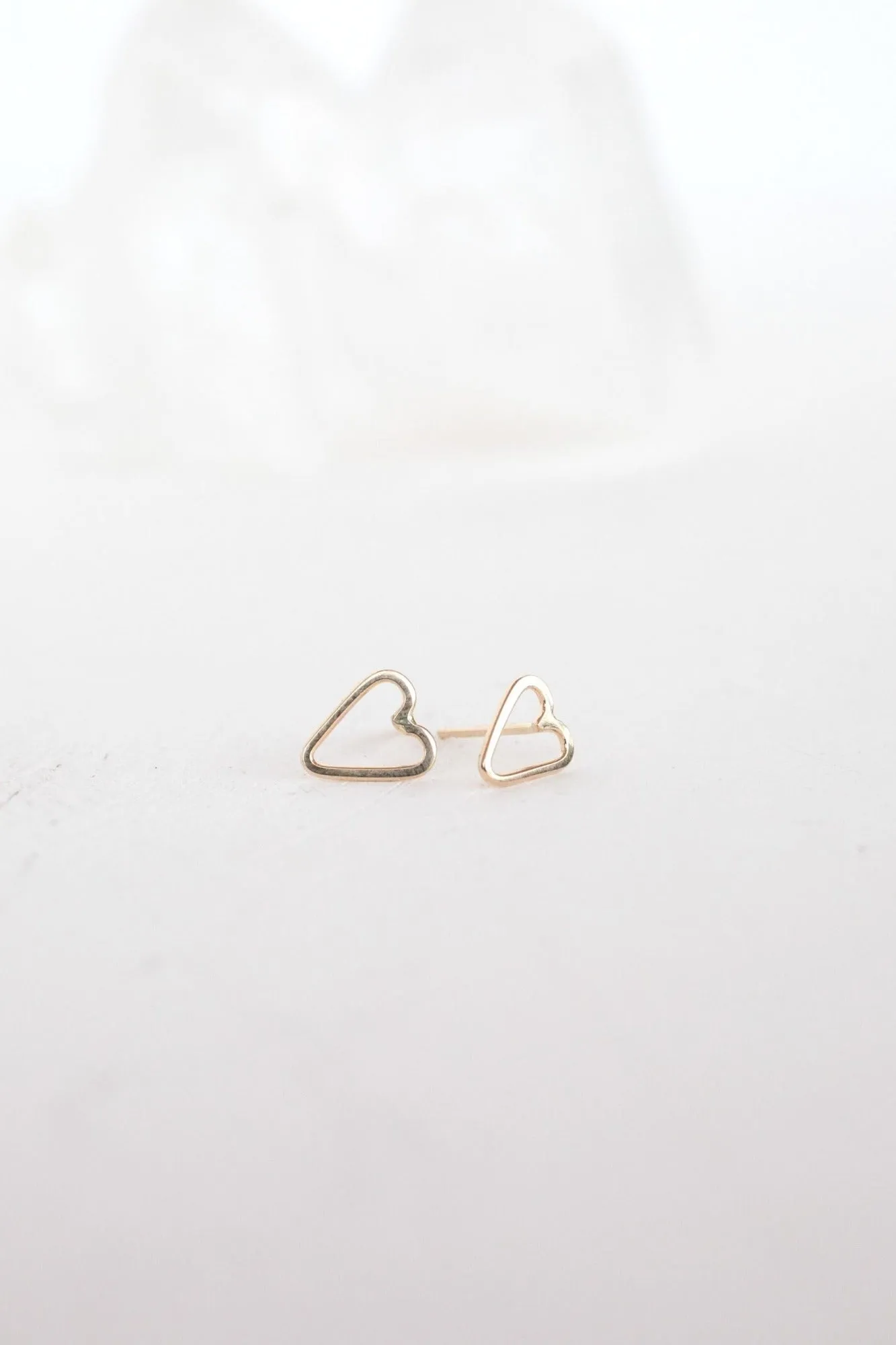 Tiny Heart Studs