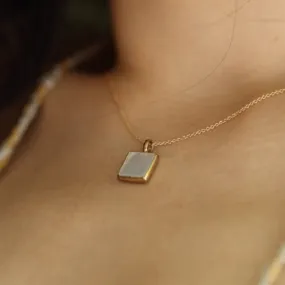 Vida Cube Flip Pendant Necklace