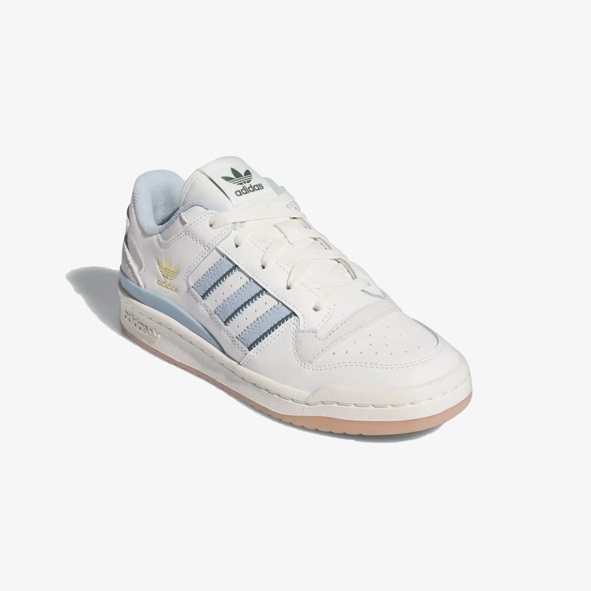 WMN'S FORUM LOW CL 'CLOUD WHITE/WONER BLUE F23/CREAM WHITE'