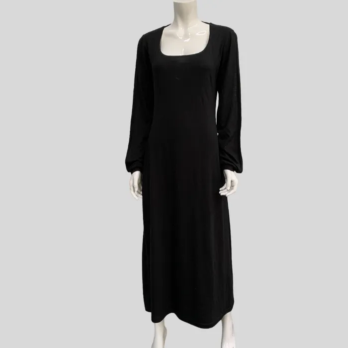 Women's Open Back Merino Dress