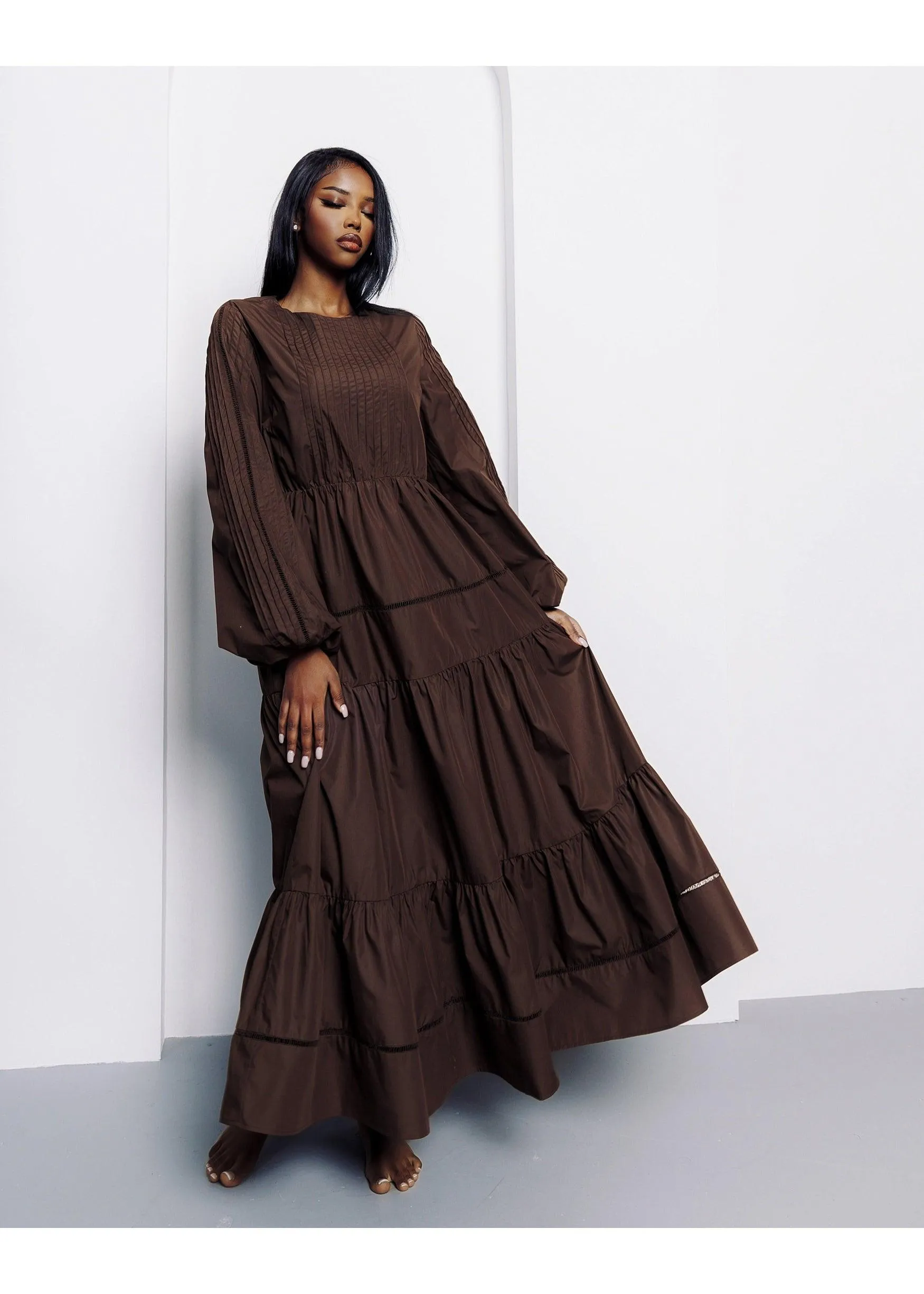 Yasmeen Maxi Dress - Oak