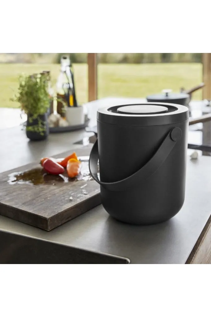 Zone Denmark - Zone - Bio Waste Container Circular - Black